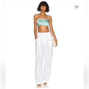 Lovers and friends Satin crop top